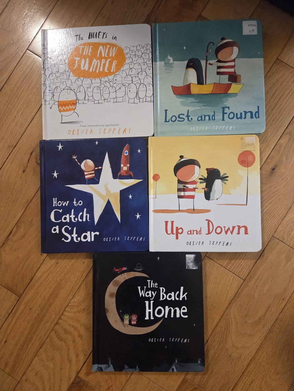 Oliver Jeffers 5-Book Board Book Set